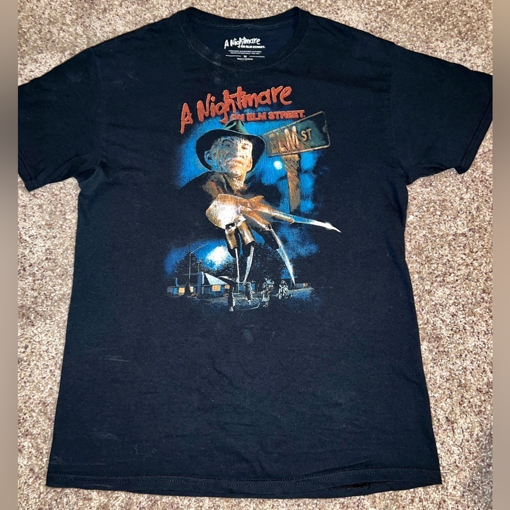 Halloween Nightmare on Elm Street graphic tee